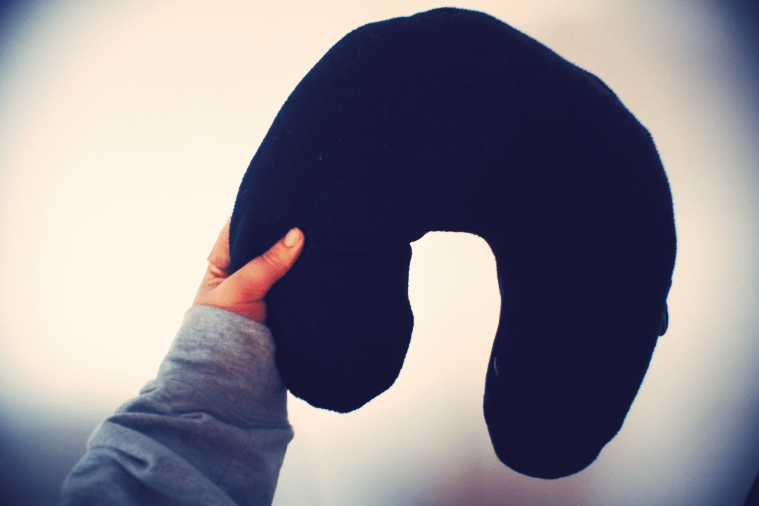 round the world packing essentials neck cushion