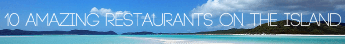 restaurants on hamilton island