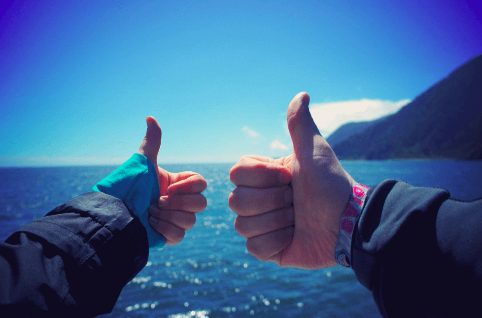 thumbs up
