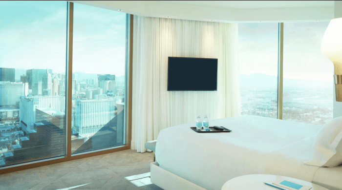 romantic hotel rooms in las vegas