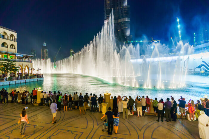 best places to watch the Dubai Fountains