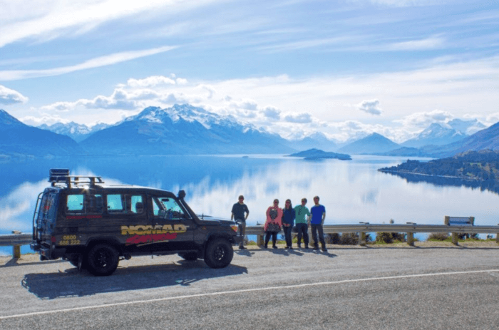 driving from queenstown to glenorchy