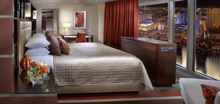 romantic hotel suites in Las Vegas