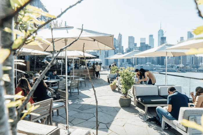 best outdoor rooftop bars in nyc