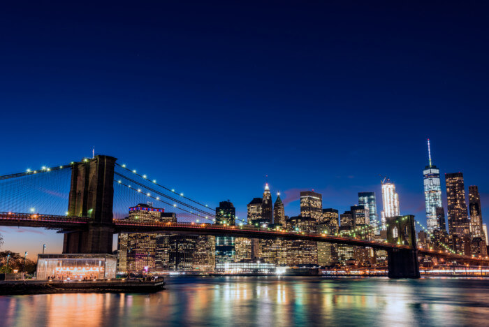 the best spots to take pictures in NYC at night