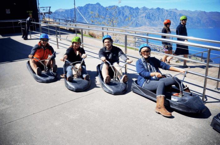 everything you need to know about the Queenstown luge for families