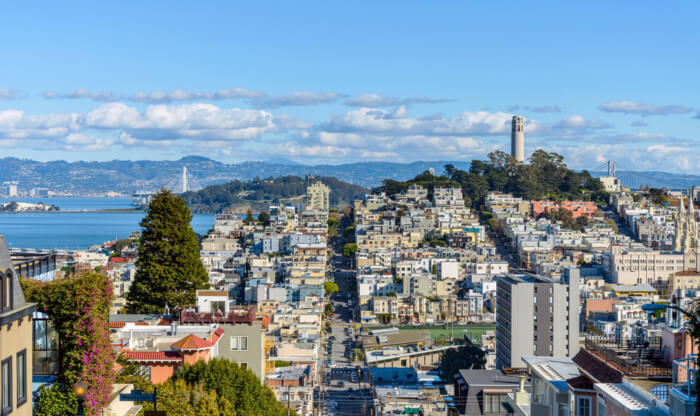 the Most scenic places in San Francisco