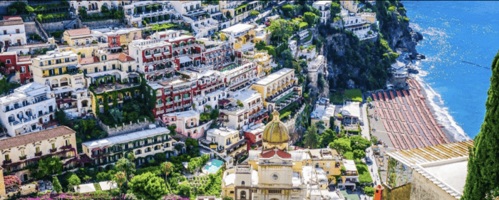 positano honeymoon