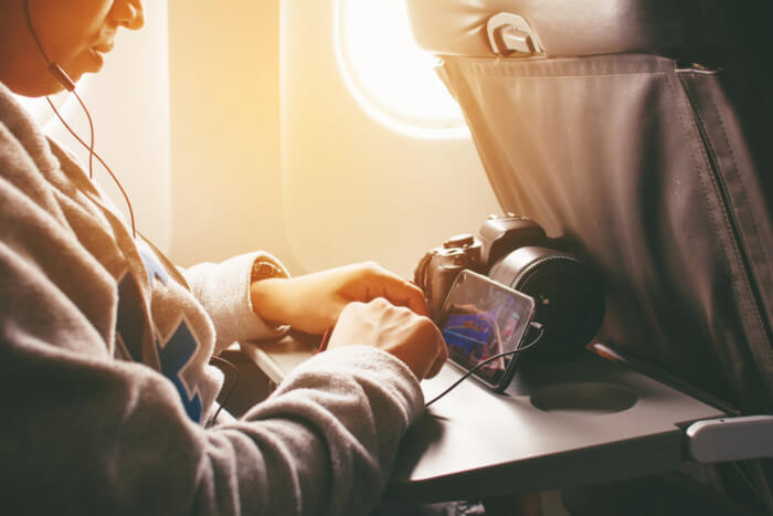 Ways to pass time on a long haul flight