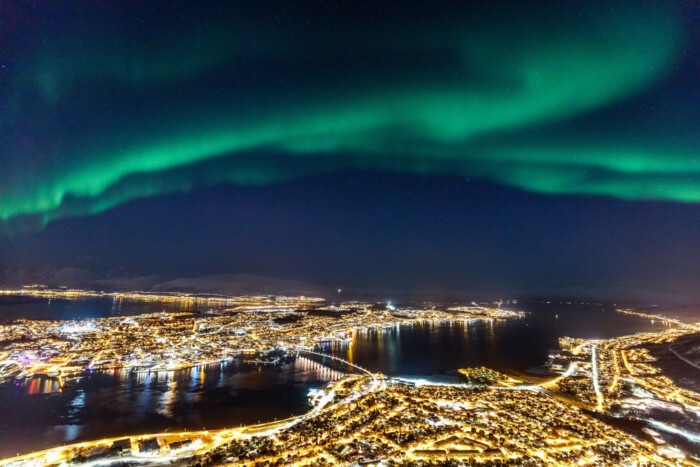 best place to see Aurora Borealis.