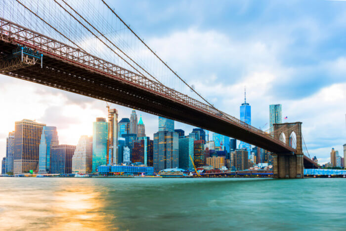 where is the best view of The Brooklyn Bridge