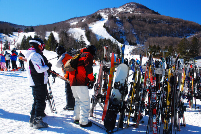 skiing in hunter NY