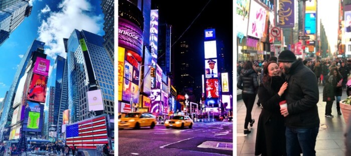 times square places to visit in new york