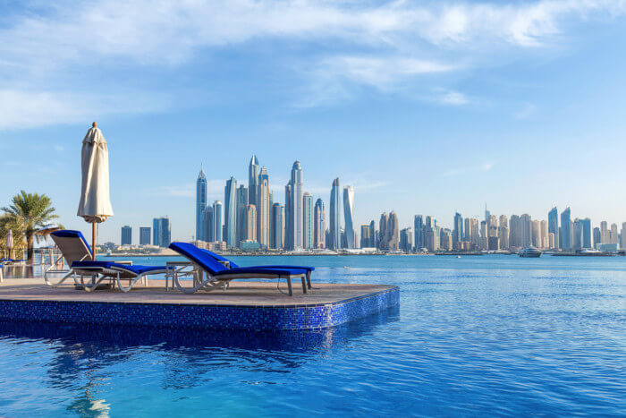 warm places to travel in March dubai UAE