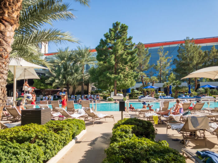 aria las vegas pool