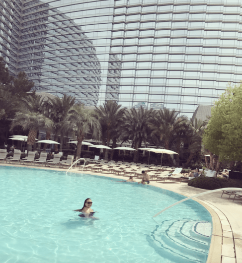 is the aria pool good in las vegas