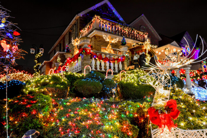 Dyker Heights christmas lights