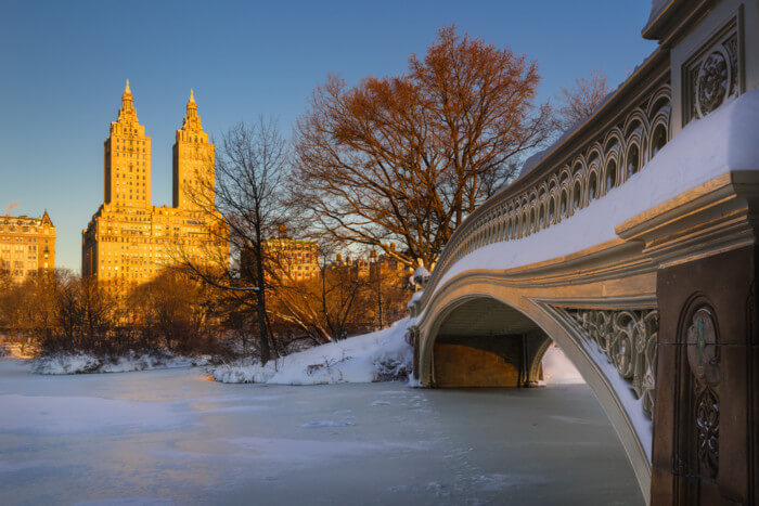 nyc in the snow