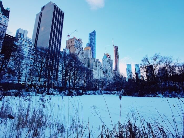 photos of NYC in winter