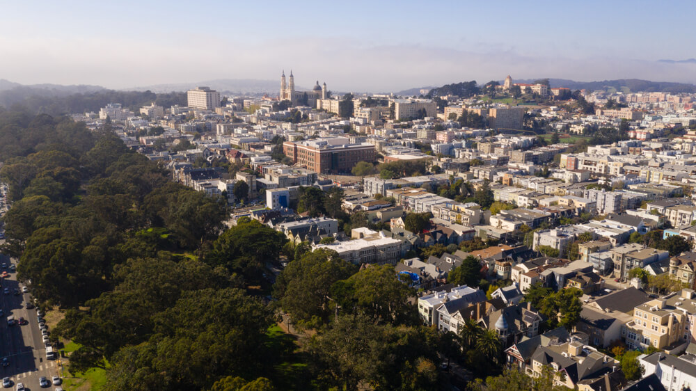 Haight-Ashbury panhandle park