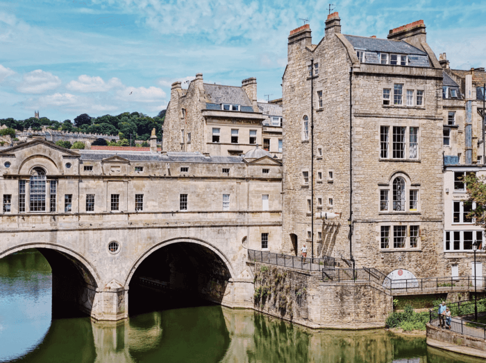 Bath river and bridge