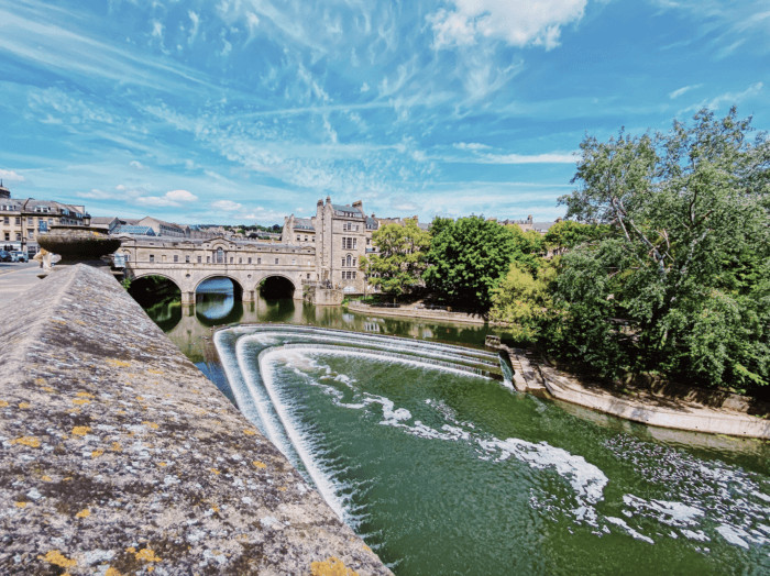 Bath river and bridge