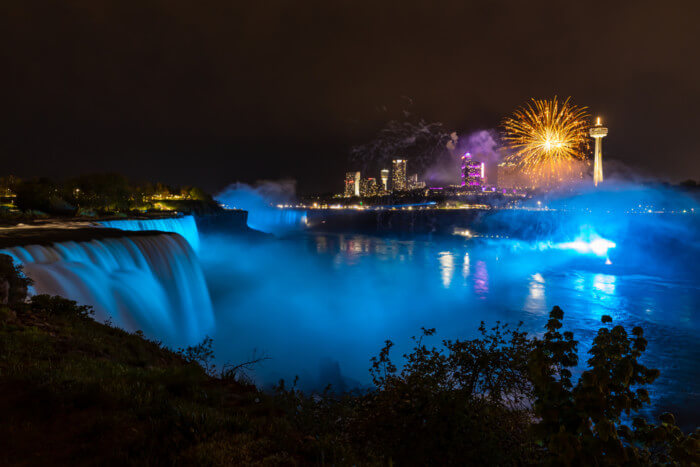 niagara falls fireworks