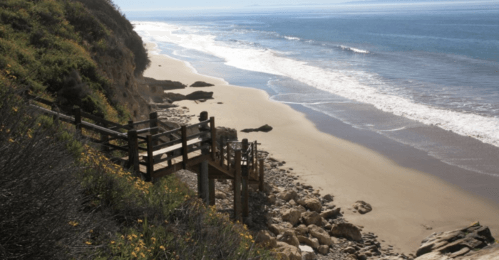 the best places for beach camping in California