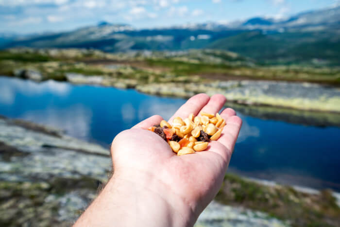 the best hiking snacks.