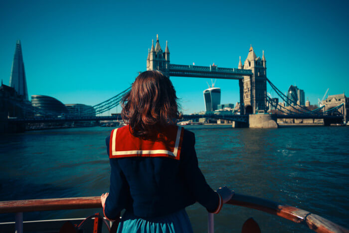 London sightseeing river cruise on thames