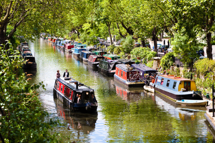 Regent's Canal london sightseeing