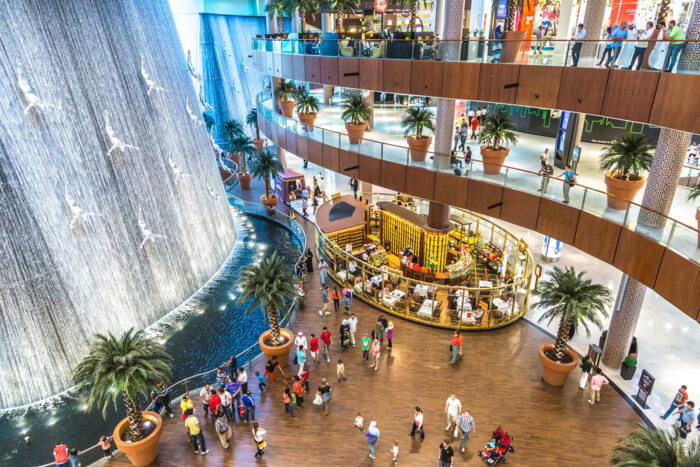 sightseeing in dubai mall