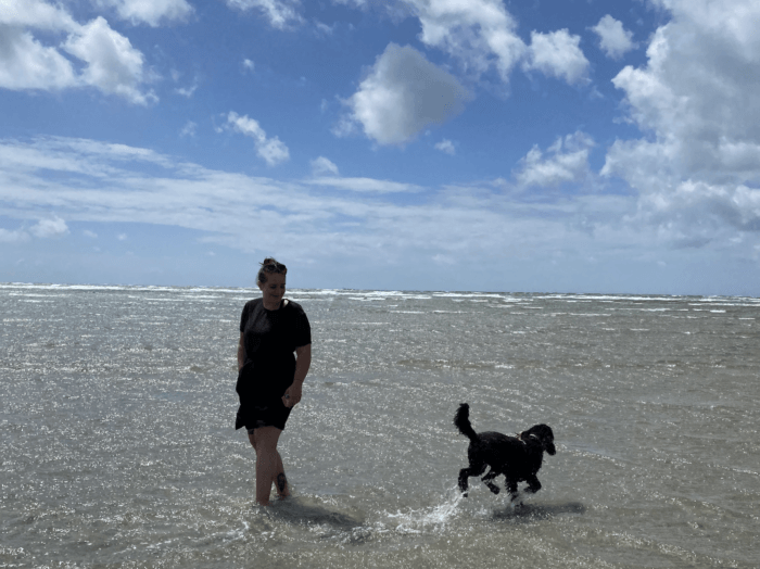 dog friendly west wittering beach photos