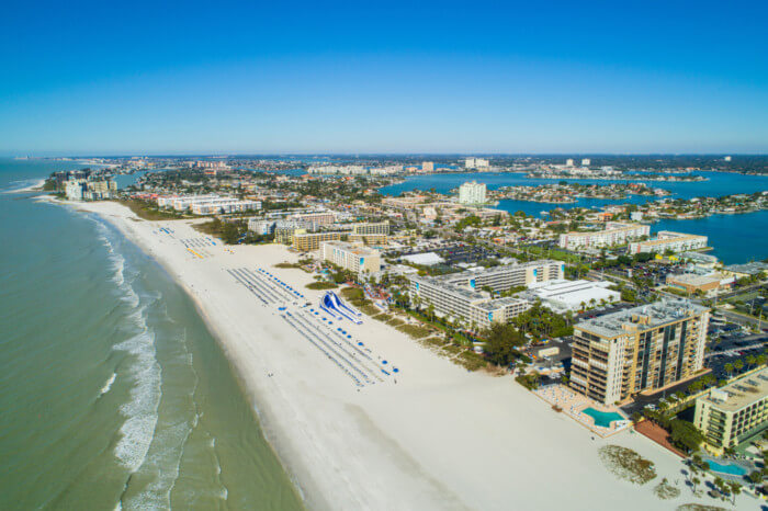 St Pete beach - beaches near orlando florida