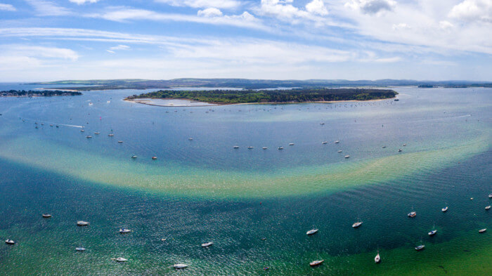 Brownsea Island in Poole,Harbour