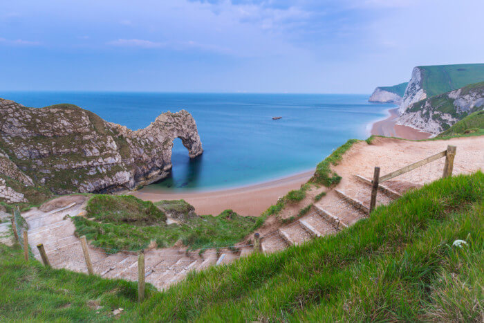 Durdle Door Beach by foot