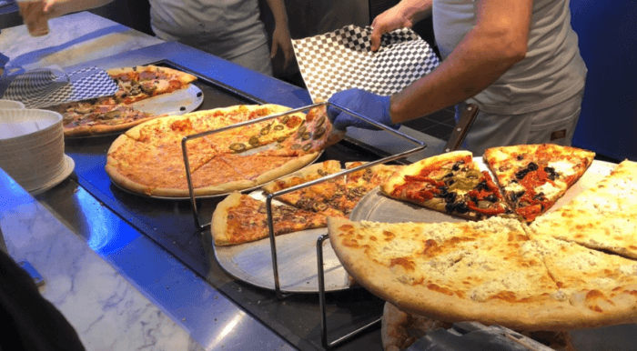 secret pizza las vegas food