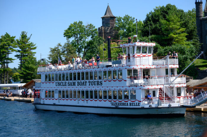 boat tour top things to do in Thousand Islands NY