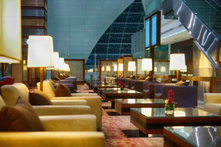 Emirates Business Class Lounge Dubai