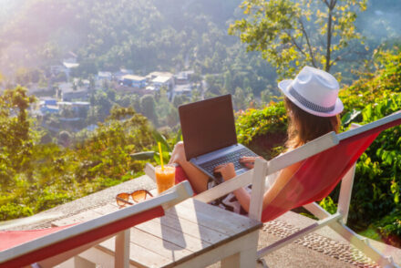 What is a workcation