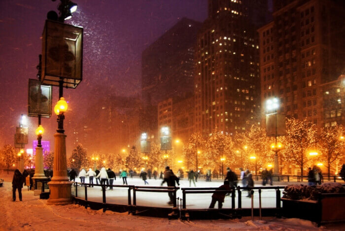 christmas places to visit in chicago