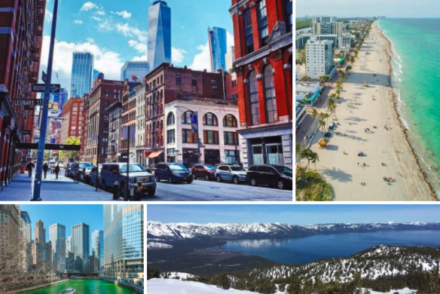 the best places to visit in March USA