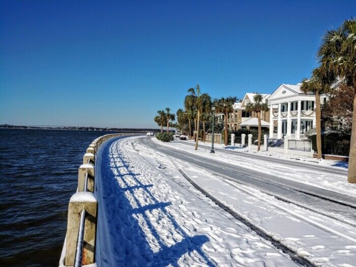 Does it snow in South Carolina?