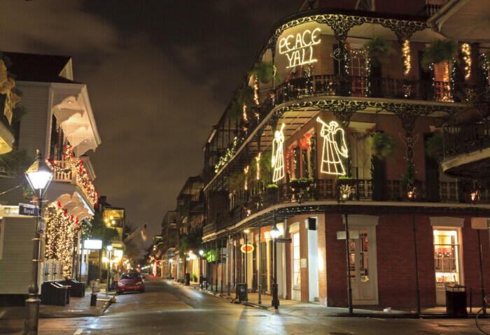 New Orleans weather in December!