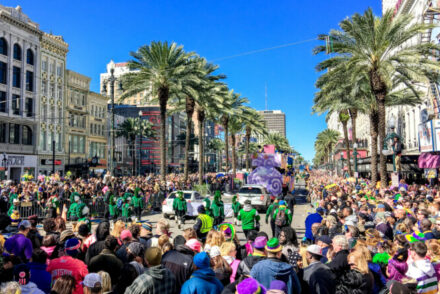where to watch the Mardi Gras Parades in New Orleans