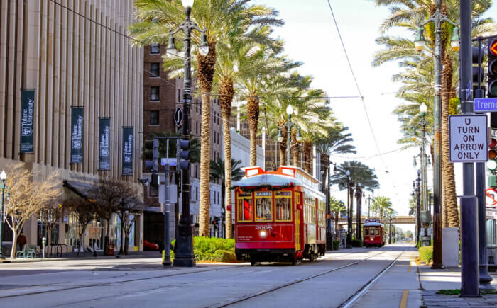 New Orleans weather in March