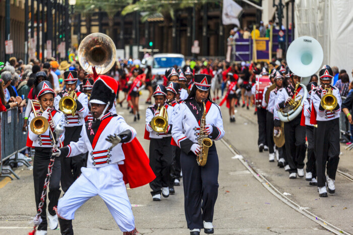 what happens in Mardi Gras in New Orleans