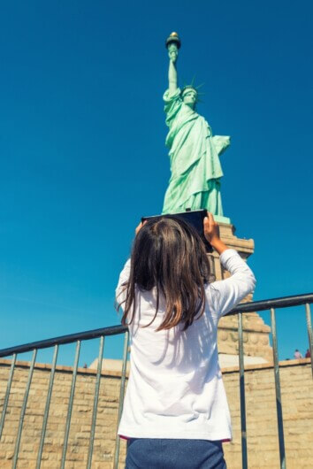 the best statue of liberty view point