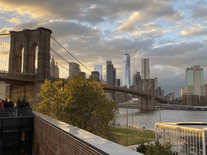 Brooklyn restaurants with a view of NYC