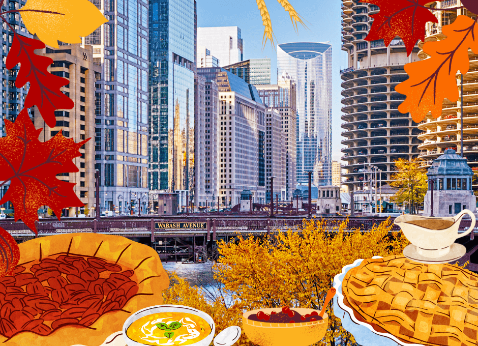 Thanksgiving dinner in Chicago